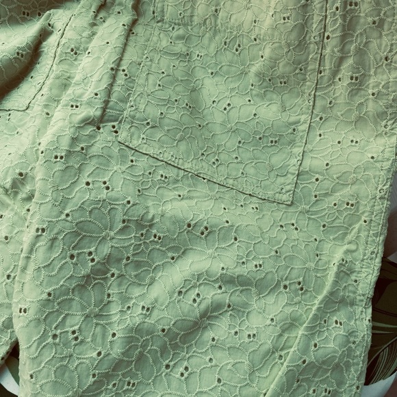 NWOT Derek Lam eyelet pants. Size 12. - Picture 4 of 6